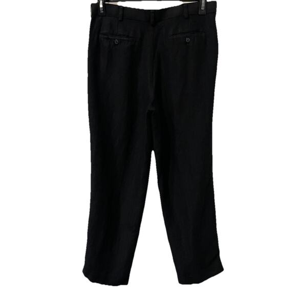 Men's Black Cubavera Pants - Picture 1 of 9